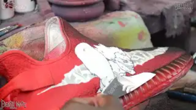 Sierato TV Death Note Yeezys!