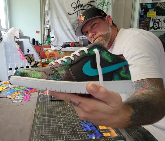 LK sponsored artist John A Motter AKA JAM Customs