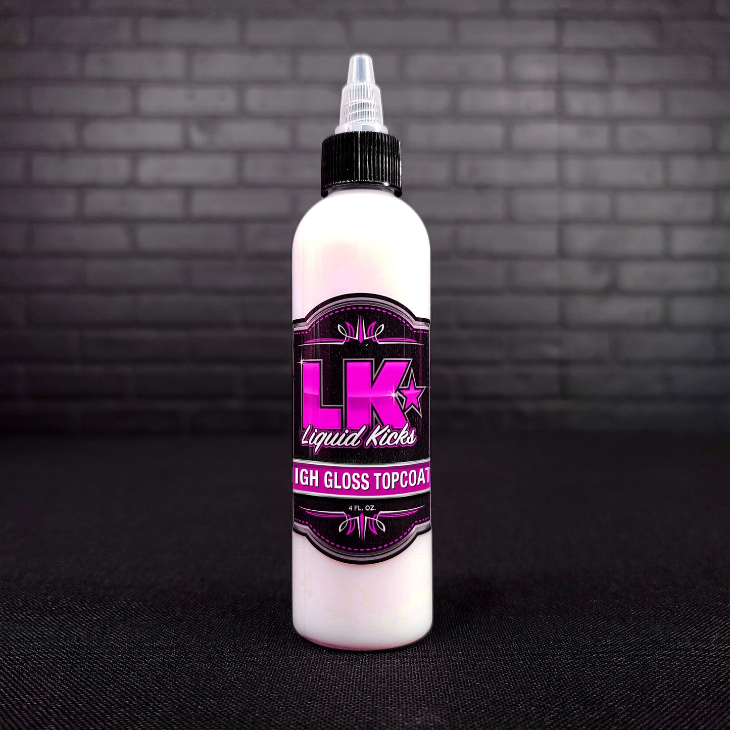 8oz LK Top Coat High Gloss Finish Leather sealer