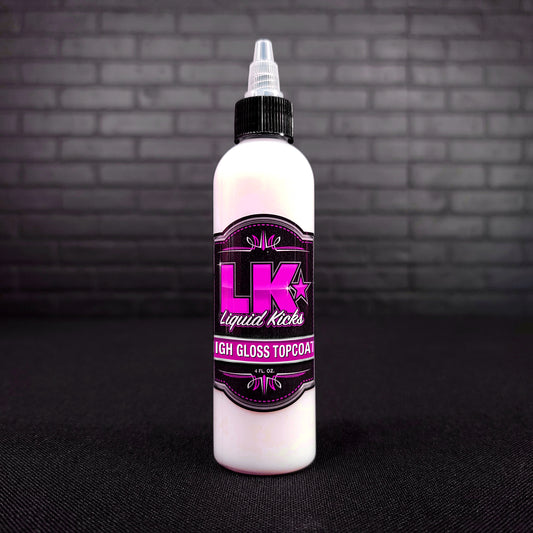 8oz LK Top Coat High Gloss Finish Leather sealer